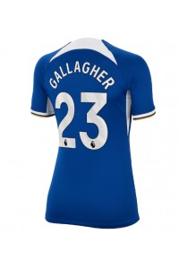 Chelsea Conor Gallagher #23 Jalkapallovaatteet Naisten Kotipaita 2023-24 Lyhythihainen